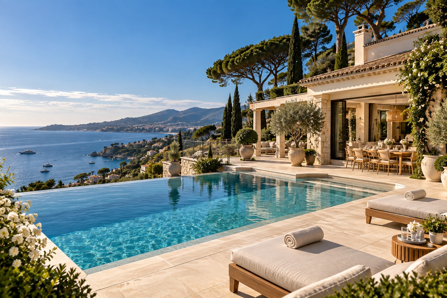 Luxury villa, French Riviera