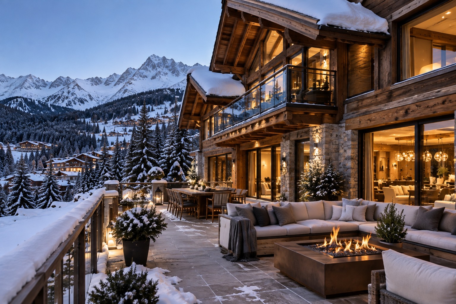 Luxury chalet, Courchevel